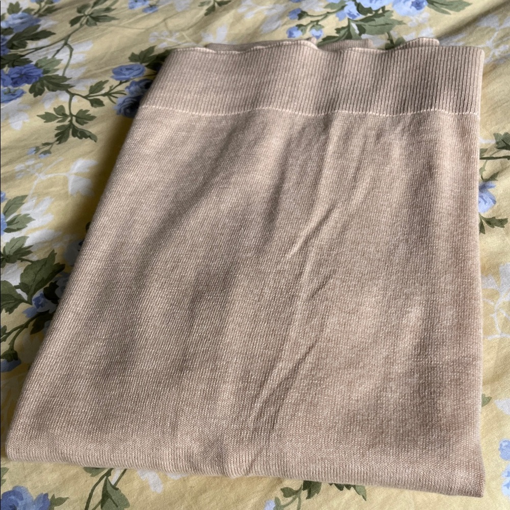 Quince women’s beige crew neck sweater, cotton, new (mint) - Picture 3 of 6